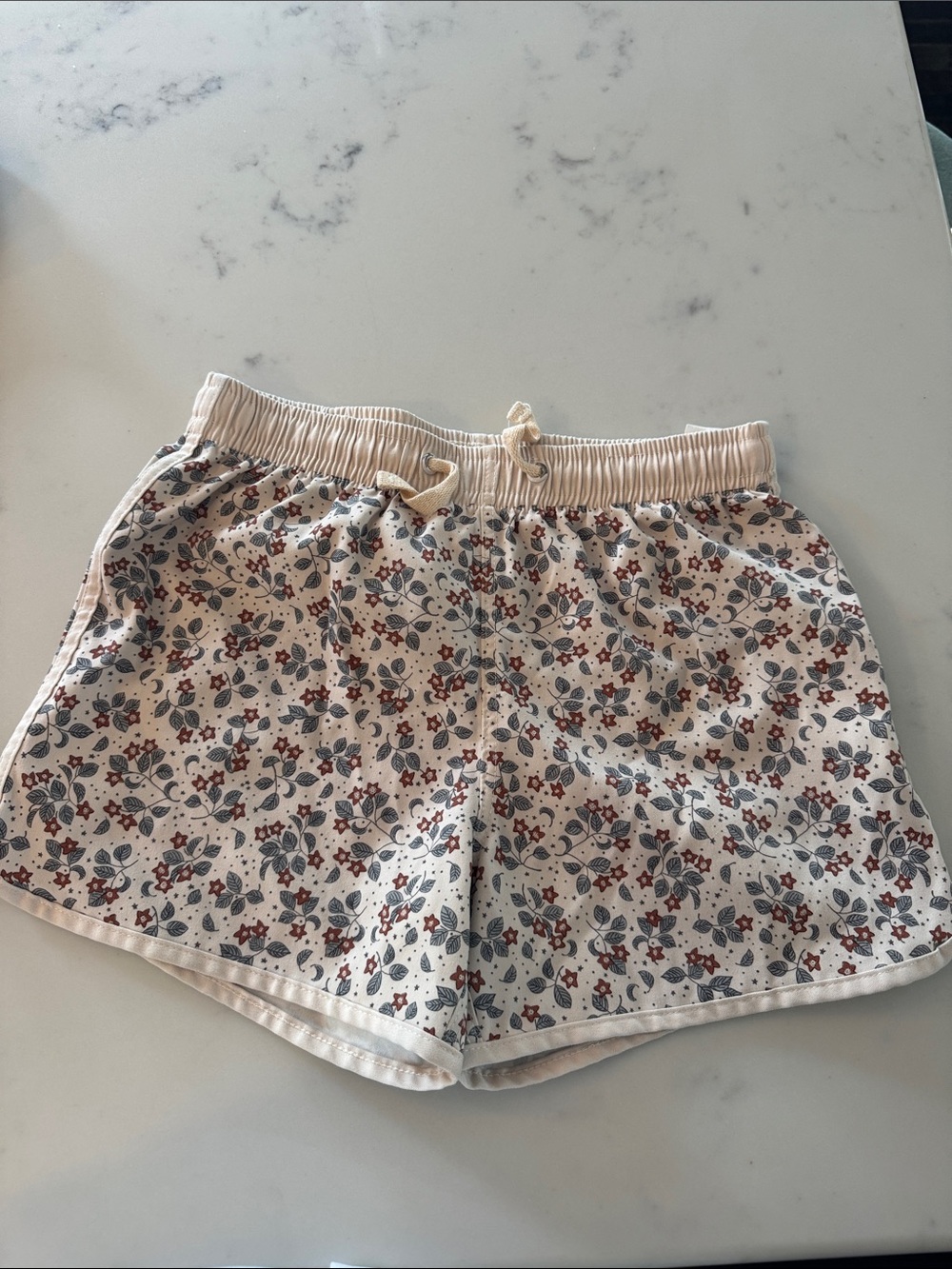 Rylee and Cru Boys Floral Swim Trunks